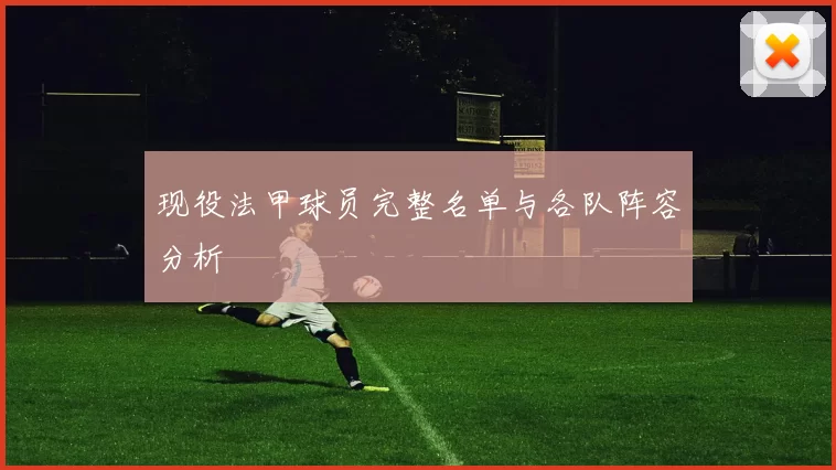 现役法甲球员完整名单与各队阵容分析