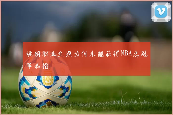 姚明职业生涯为何未能获得NBA总冠军戒指